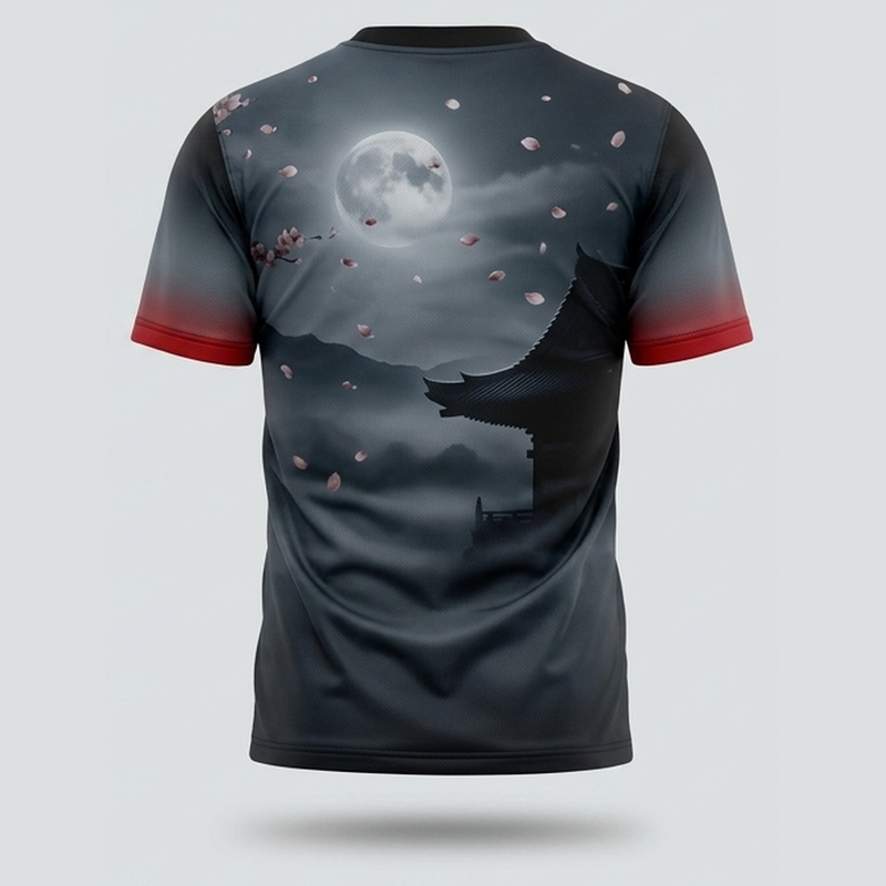 Shadow Warrior Katana Discipline Motivational Aop T-Shirt