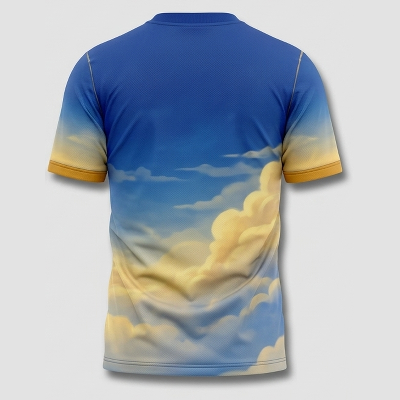 Golden Falcon Sharp Vision Speed Motivational Aop T-Shirt