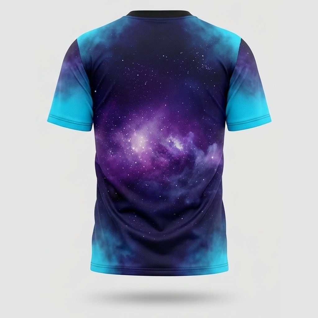 Cosmic Dragon Galactic Power Motivational Aop T-Shirt
