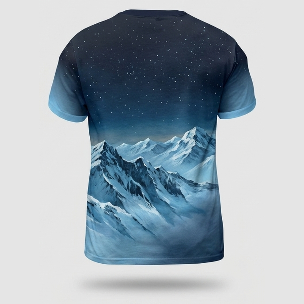 Wilderness Wolf Ridge Conqueror Motivational Aop T-Shirt