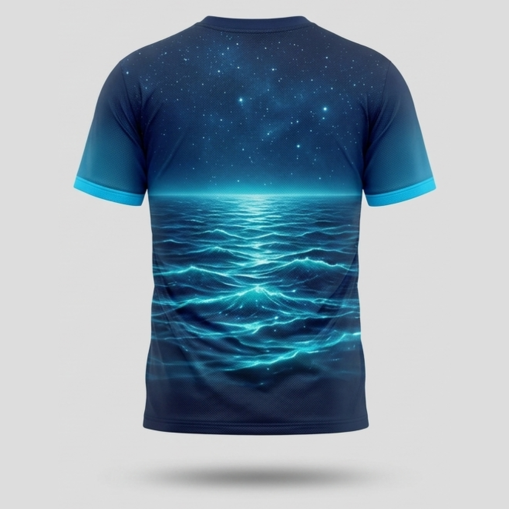 Ocean Leviathan Deep Sea Power Motivational Aop T-Shirt