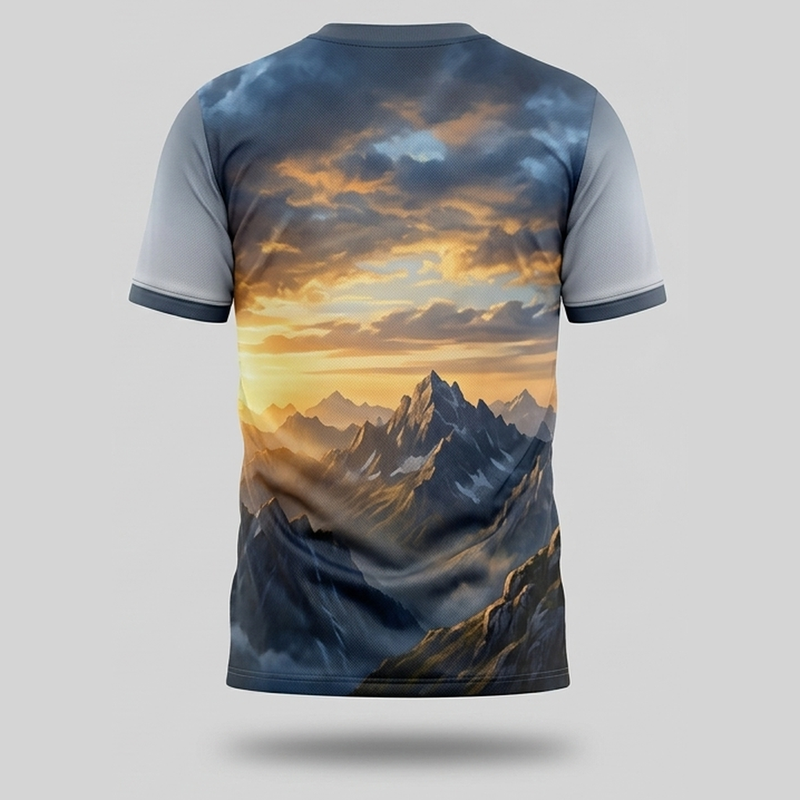 Motivational Eagle Rise Above The Storm Aop T-Shirt