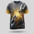 Unbroken Chain Heavy Iron Strength Motivational Aop T-Shirt